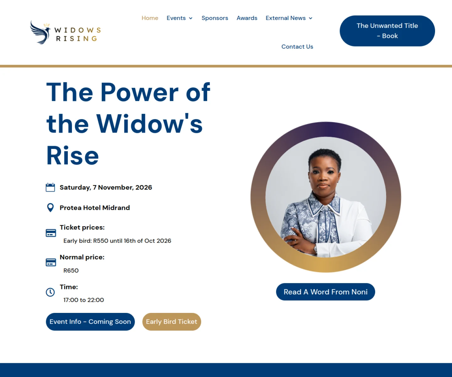 Widows Rising — project reference